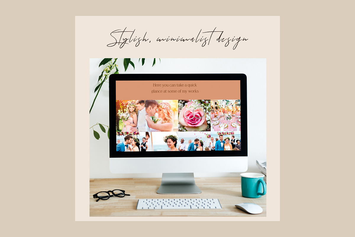 WIX WEBSITE TEMPLATE PHOTOGRAPHER, a Wix Template by Lovely.Dizajnera (Photo 3 of 6)