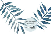 Palm Bundle. Leaves & Pattern, an Illustration by MaraquelaStudio (Thumbnail 8 of 8)