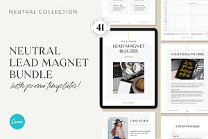 Neutral Lead Magnet Builder Bundle