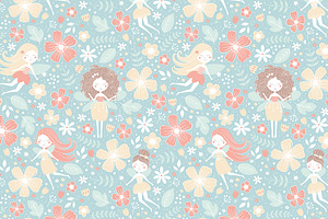 Fairyland Patterns And Clipart