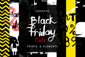 Gouache Black Friday & Sale Designs