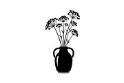 Flower Vase Silhouette Vector Bundle, an Illustration by Designs_River (Thumbnail 39 of 51)