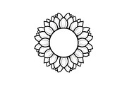 Floral Mandala Circle Frame Bundle, an Illustration by Gaye Art (Thumbnail 24 of 51)