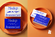 FnB Card Mockup Set - Vol 2, a Merchandise Mockup by DOBE Studio (Thumbnail 3 of 5)