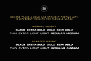 Dovens, a Sans Serif Font by twinstd (Thumbnail 2 of 14)