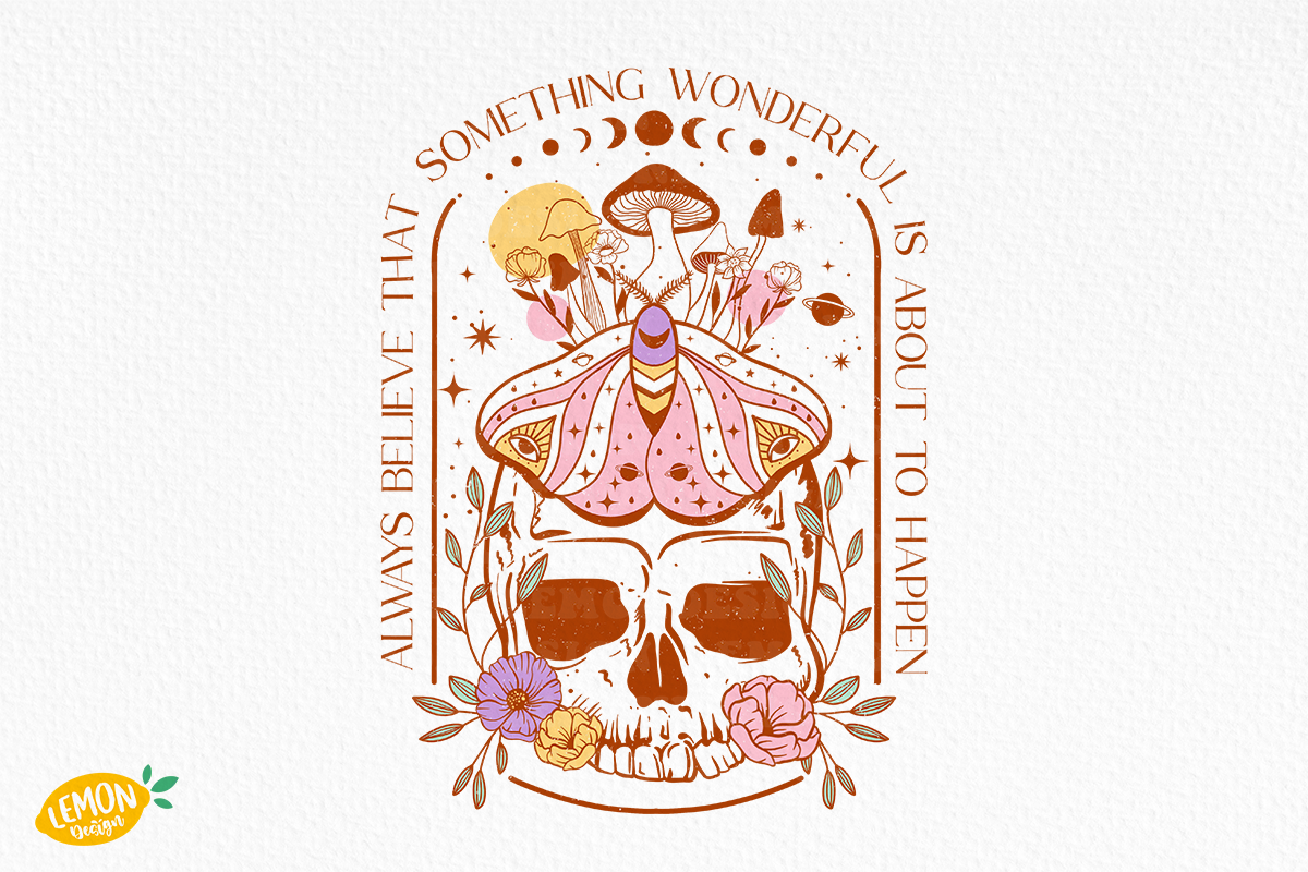Boho Mystical PNG Sublimation Bundle, a Seasonal Illustration by LemonDesign (Photo 12 of 12)