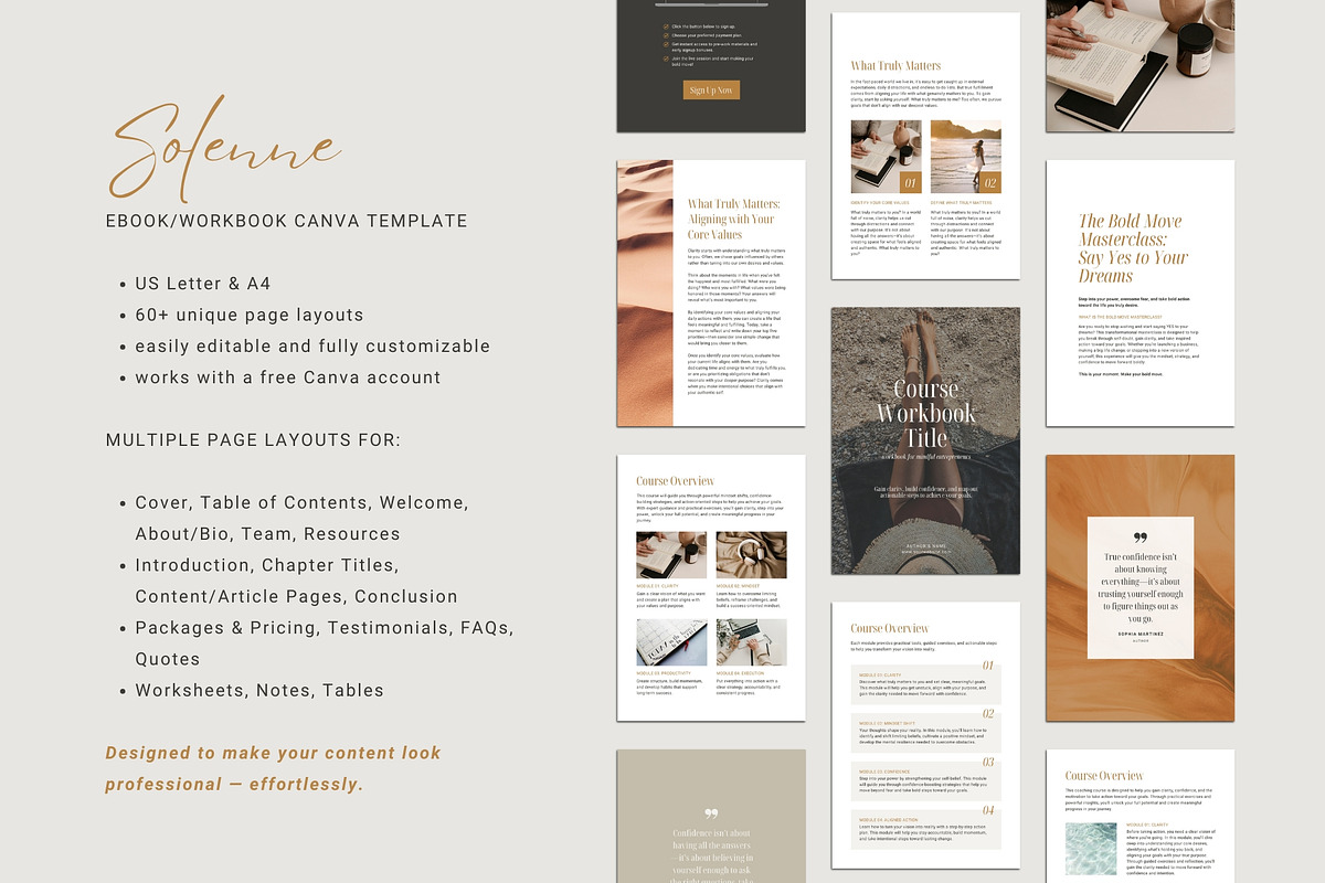 Canva Lead Magnet Ebook Template, a Marketing Template by DESIGN BY nube (Photo 2 of 9)