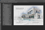 Concept Sketch Photoshop Action, an Action Add-On by MRI STUDIO (Thumbnail 19 of 21)