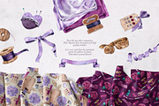 Sewing Watercolour Illustrations, an Education Illustration by Aquarellina (Thumbnail 4 of 17)