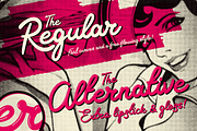 Rockabilly Romance - 50s Script Font, a Script Font by Wingsart Studio (Thumbnail 3 of 15)