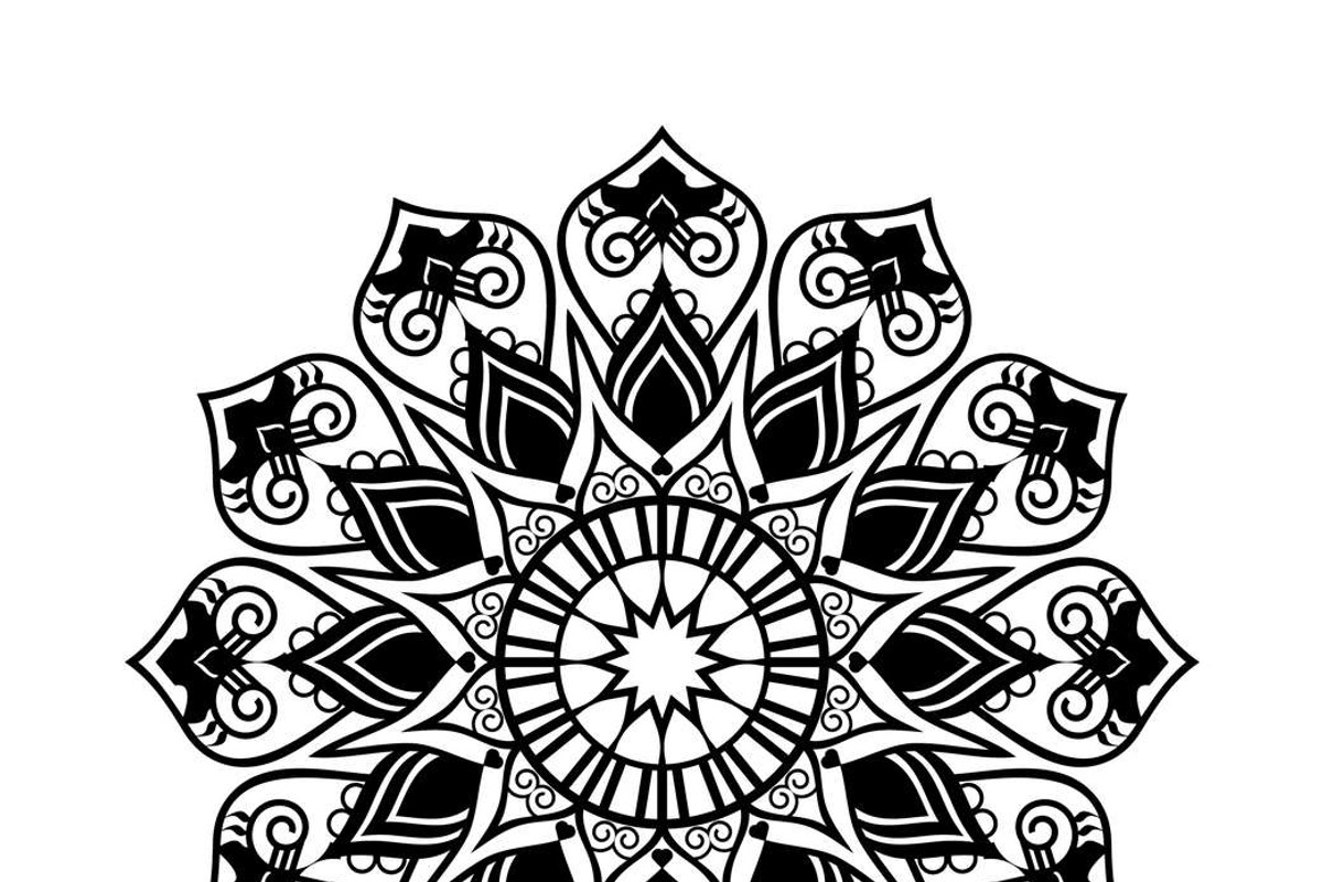 26 mandala vector background design, a Pattern Graphic by NJ Himel (Photo 14 of 27)