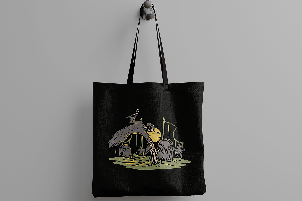 Graveyard Reaper, an Illustration by nomlimo.com (Photo 3 of 3)