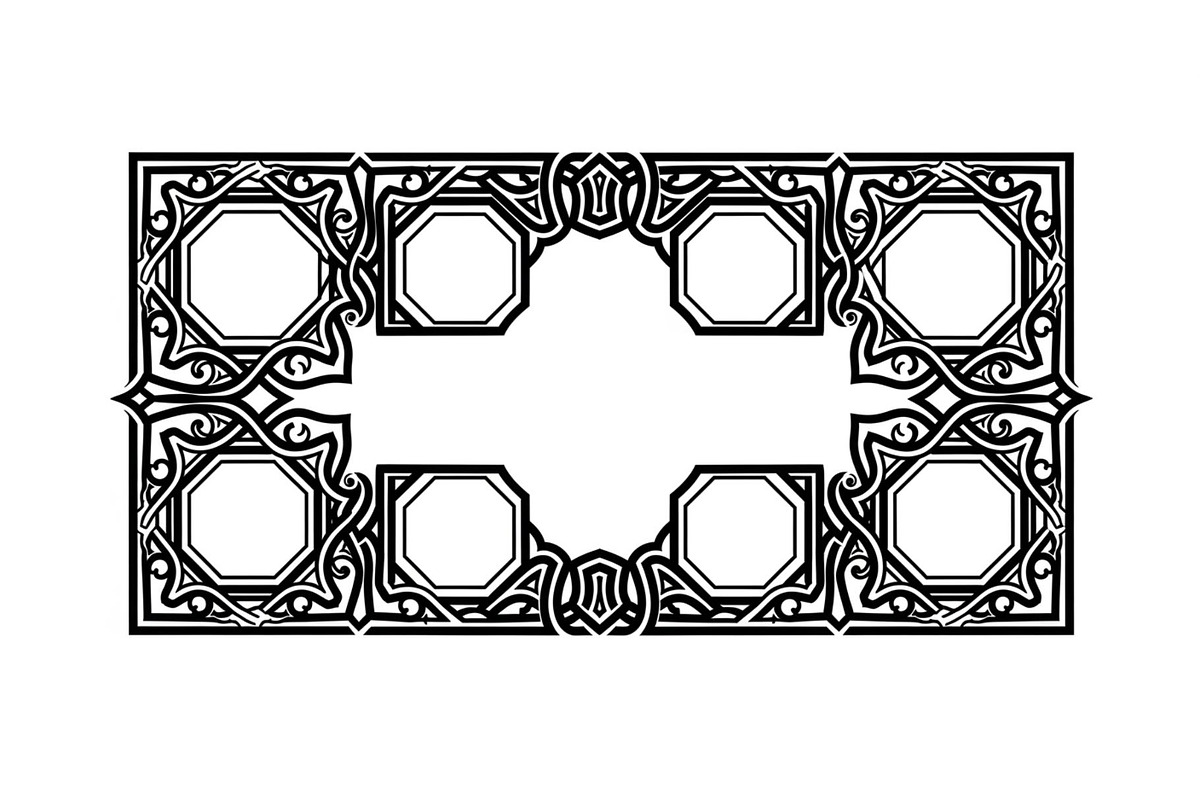 Ornamental Frame SVG Bundle, an Illustration by jahid234 (Photo 6 of 31)