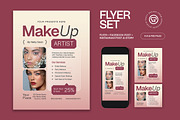 Makeup Artist Flyer, a Flyer Template by graphicook (Thumbnail 1 of 3)