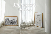 White Minimalistic Frame Mockup, a Product Mockup by ArtwithFrame (Thumbnail 5 of 5)