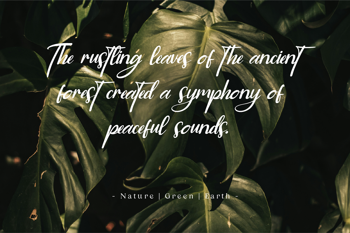 Golden Glamoura - Beauty Handwritten, a Handwritten Font by Indotype Foundry (Photo 2 of 10)
