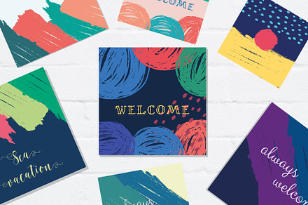 Summer collection. Invitation.