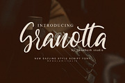 Granotta Font - Christmas with bonus, a Script Font by gameboth.studio (Thumbnail 2 of 16)