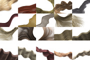 46 Wavy Hair on Transparent PNG Bund, an Object Graphic by Kseniya-Omega (Thumbnail 3 of 5)