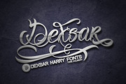 Milestone Script - Tattoo Font, a Script Font by dexsarharryfonts (Thumbnail 5 of 5)