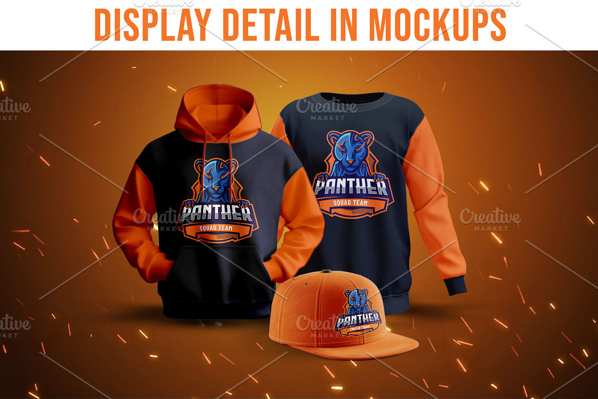 Panther Esports Gaming Mascot Logo preview 4