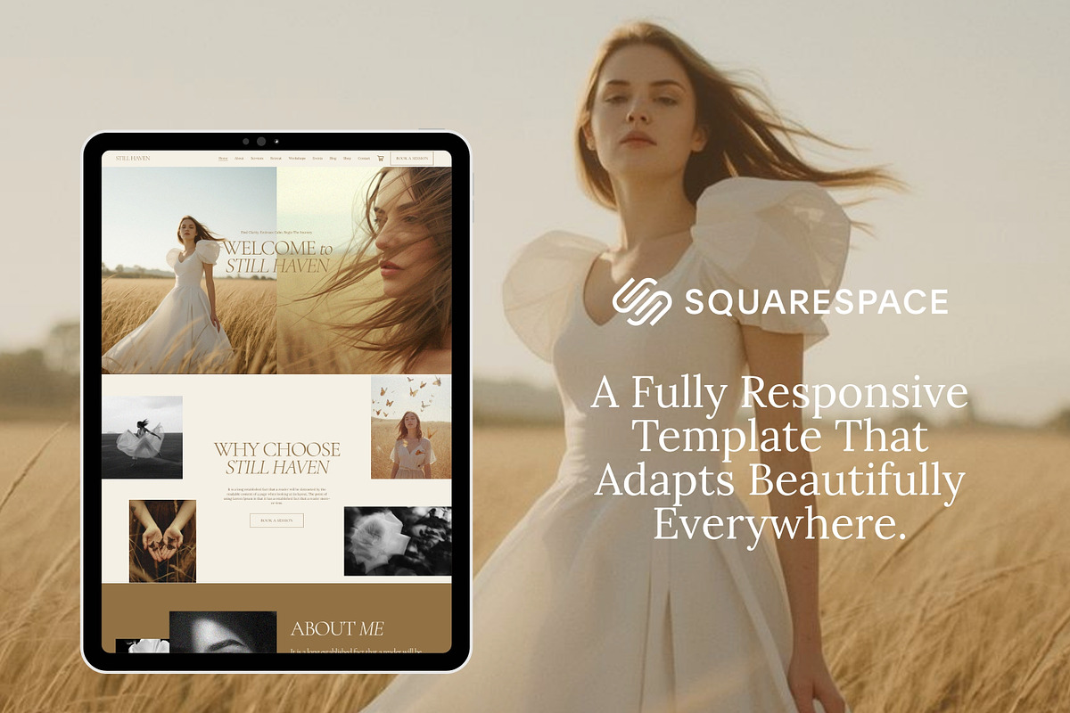 Boho Therapist Squarespace Template, a Squarespace Template by Sofia Designs (Photo 8 of 8)