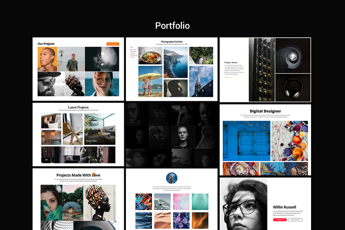 Blocks UI Kit for Sketch, an UI Kit Template by CreativesCastle (Photo 7 of 13)
