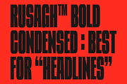 Rusagh, a Font by A.Budianto (Thumbnail 3 of 6)