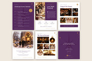 Christmas Church Magazine Template, a Brochure Template by BrandPacks (Thumbnail 4 of 5)
