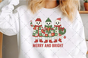 Merry Bright Christmas Ghosts, an Illustration by Craft Nest (Thumbnail 4 of 6)