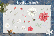 Christmas watercolor gold frames, a Decorative Illustration by Yuliya Art (Thumbnail 8 of 10)