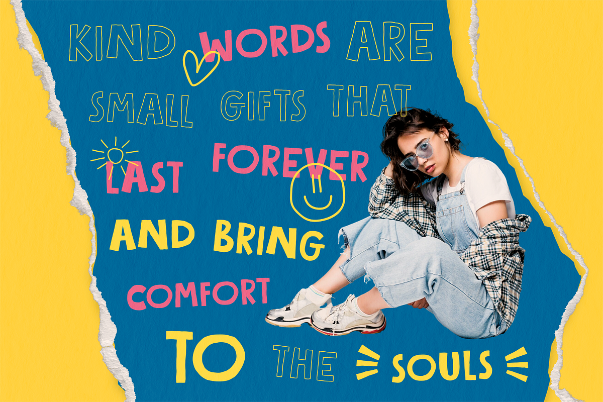 Cheerful Scribble – Quirky Display, a Handwritten Font by shineink.designlab (Photo 3 of 12)