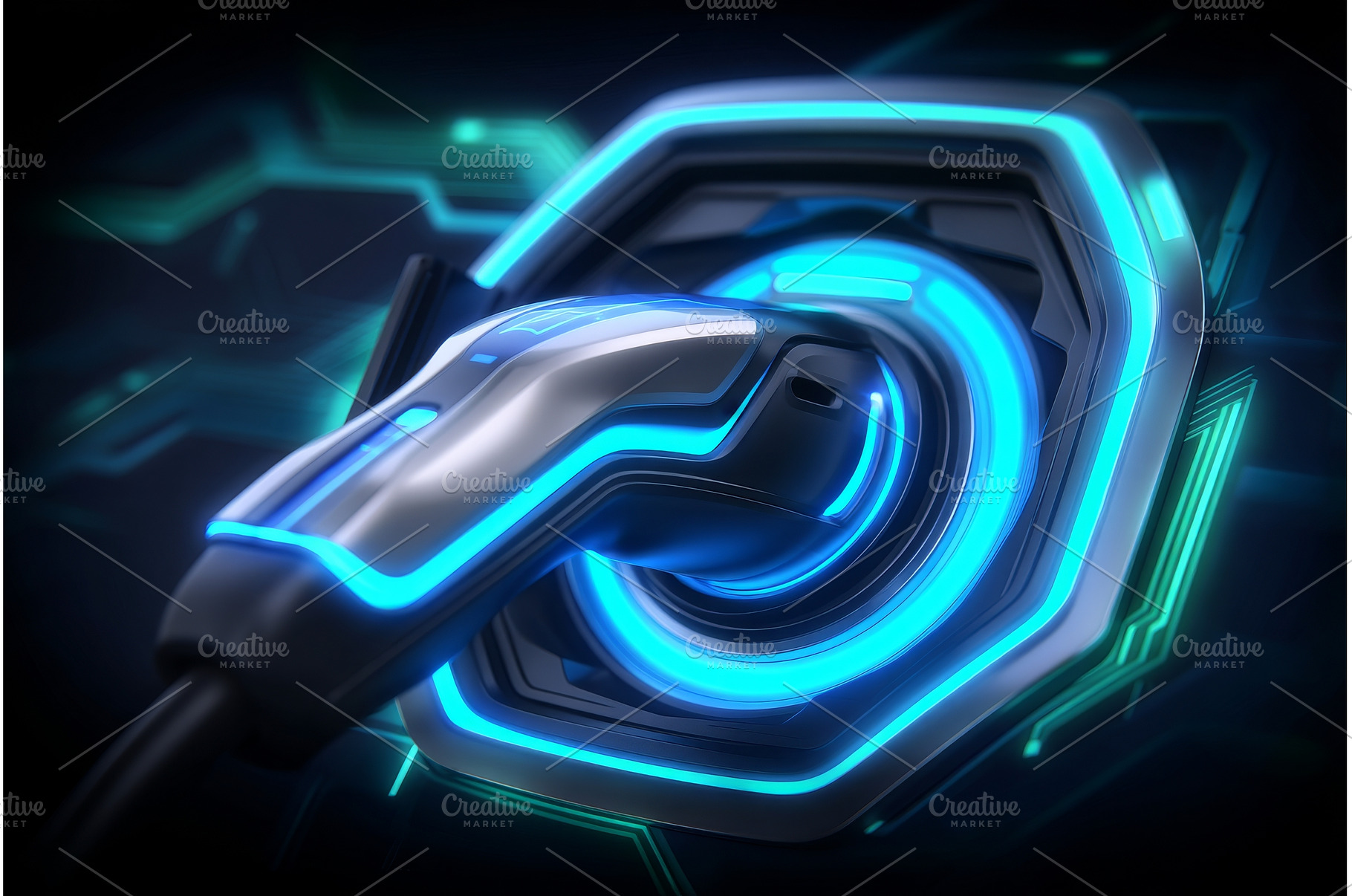 The image of a futuristic electric, a Transportation Photo by ZinetroN