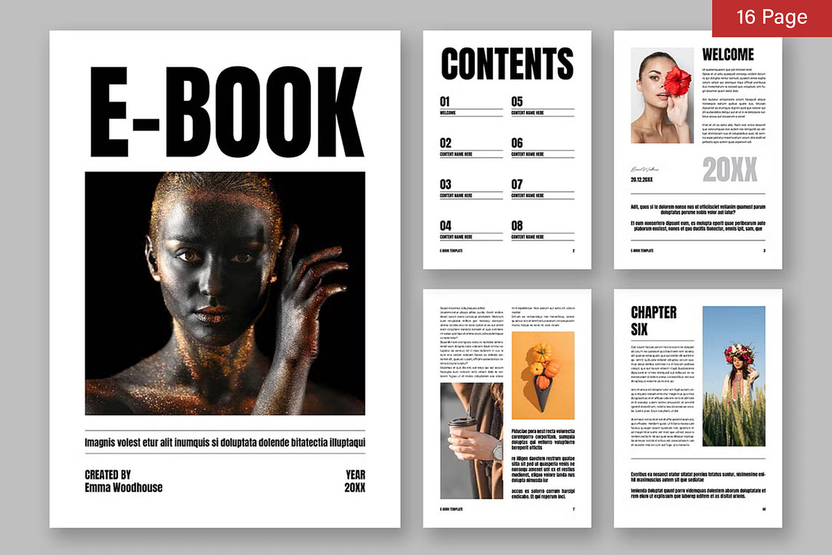 E-Book Templates Bundle preview 6