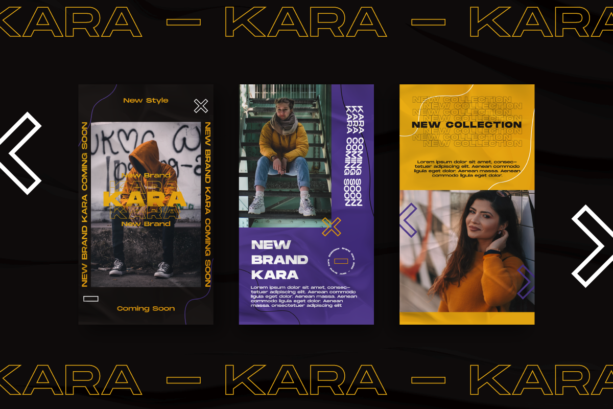 Kara Story & Feed Instagram Template, a Social Media Template by Inkofert (Photo 7 of 12)