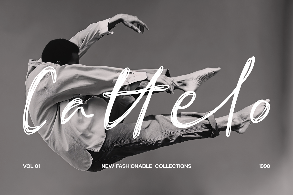 Pola Words, a Handwritten Font by Marvadesign (Photo 10 of 10)
