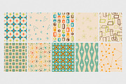 Atomic Age 1950's Retro Pattern Set, a Pattern Graphic by Kokoshka (Thumbnail 2 of 2)
