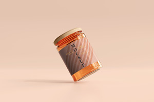 Amber Jars Mockup Collection