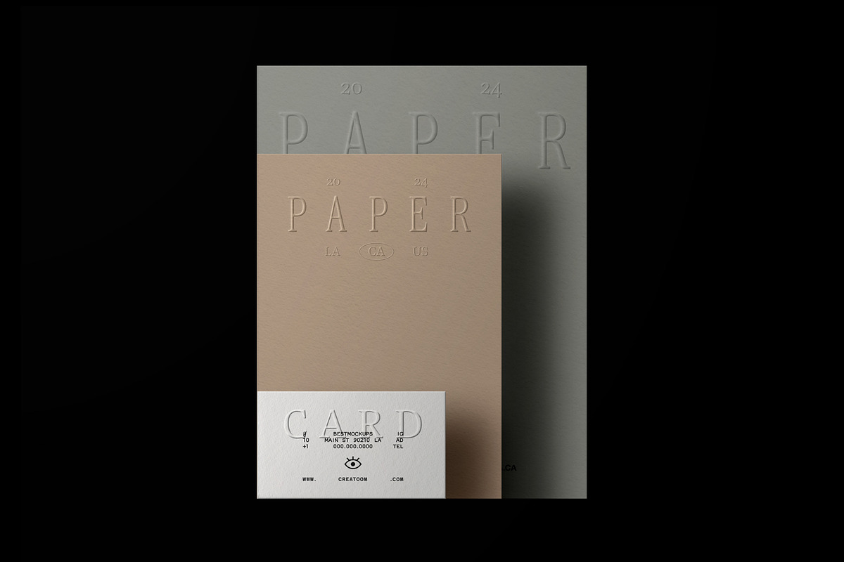 Ollie - Stationery Mockup Kit, a Product Mockup by Creatoom (Photo 4 of 14)