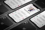 iPhone X Business Card, a Business Card Template by TheFeture (Thumbnail 5 of 6)