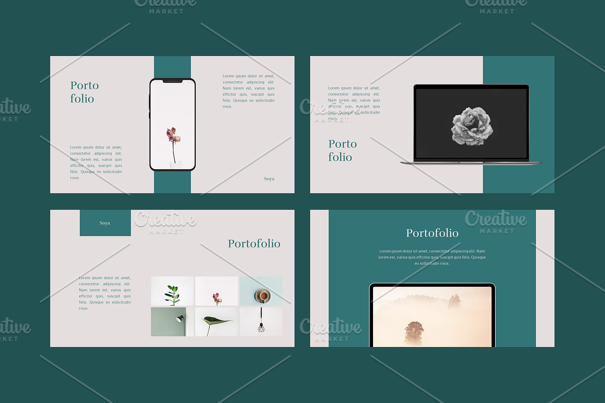 SOYA - Keynote Template, a Presentation Template by Pixelz Studio (Photo 3 of 10)