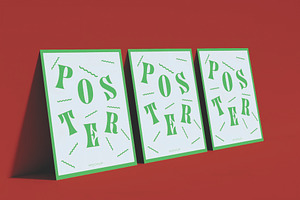 Posters Mockup, an Advertising Mockup by skybluecreative