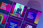 Gradient Fashion Instagram Post, a Social Media Template by temphall (Thumbnail 3 of 4)
