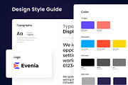 Evenia - Event Organizer UI KIT, an UI Kit Template by Product Experience (Thumbnail 3 of 6)