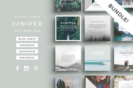 J U N I P E R  Social Media BUNDLE