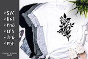 Floral Overlay - Vector Clipart, an Object Graphic by Tommy & Tilly Design (Thumbnail 5 of 6)