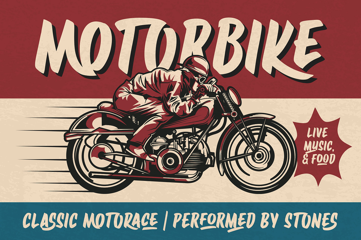 Garage Brush Font, a Handwritten Font by alit design (Photo 3 of 15)
