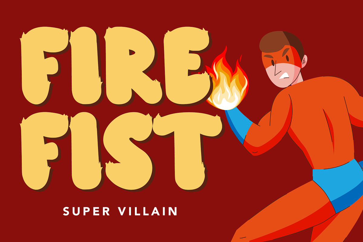 Hot Ground, a Sans Serif Font by HATFSTUDIO (Photo 4 of 8)