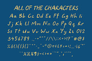 CS Buckle Pixel, a Handwritten Font by Craft Supply Co. (Thumbnail 8 of 8)