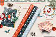 Nutcracker Christmas Pattern Graphic, a Seasonal Illustration by Essentially Nomadic (Thumbnail 5 of 13)